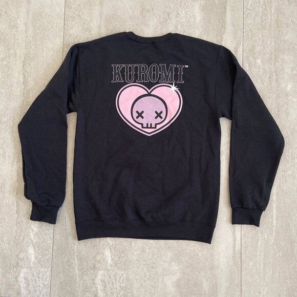 Sanrio Hello Kitty Kuromi Heart Eyes Sweatshirt Adult XL Crewneck Long Sleeve - Picture 7 of 11